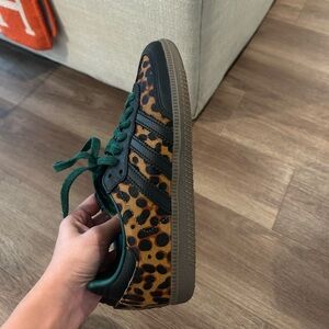 Adidas Samba OG “Cheetah Pack” in Collegiate Green WOMENS 5.5